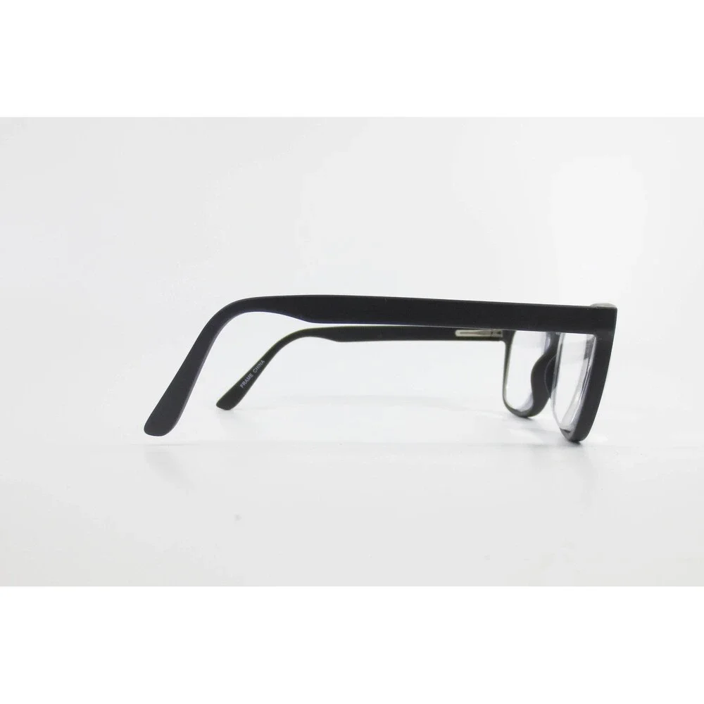 KP 7004 BK Matte Black Rectangular Eyeglass Frames 48-17-130 Small Fit